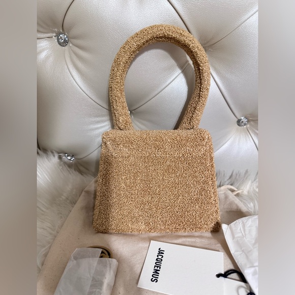 Jacquemus Beige Le Papier 'Le Chiquito Moyen' Bag - Picture 10 of 16